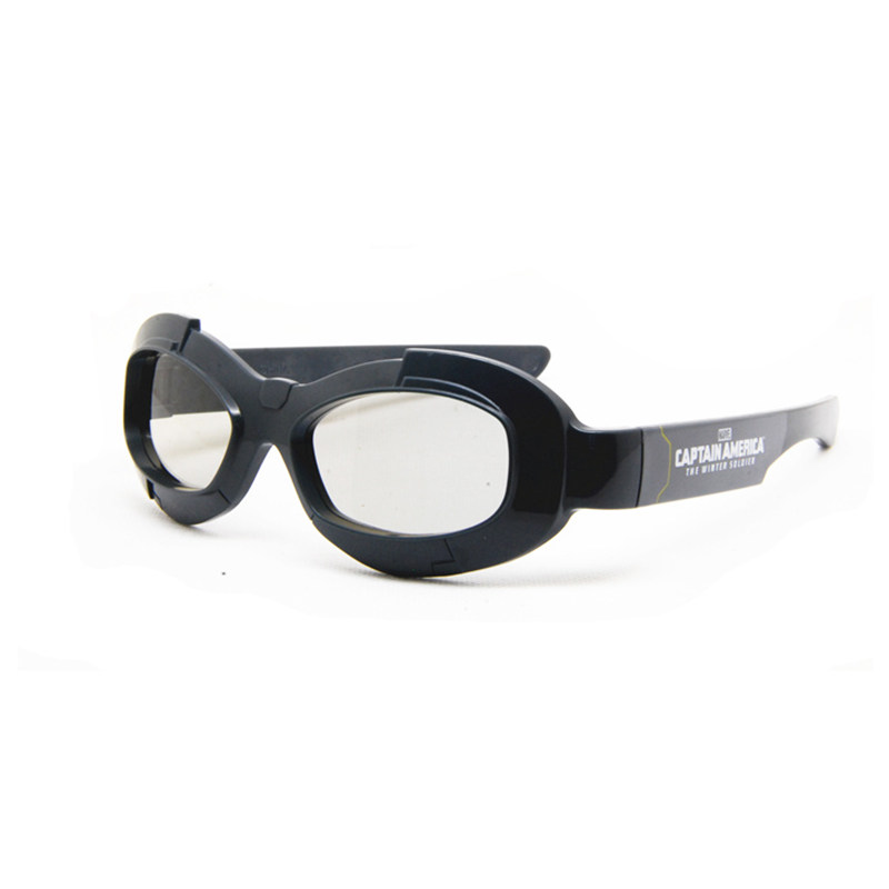 USA Captain 2 Movie Themed 3D GLASSES REAL-D CINEMA GIANT EAGLE WITH LIMITED EDITION Non-Sparkling Polarized