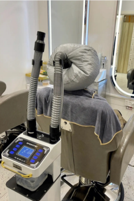 Ultrasonic 03 Micro-Mist Biochemical Instrument, Hair Treatment Machine, Salon Ozone Machine, Hair Care Device, Steaming Device, Caviar Rose Hair Care