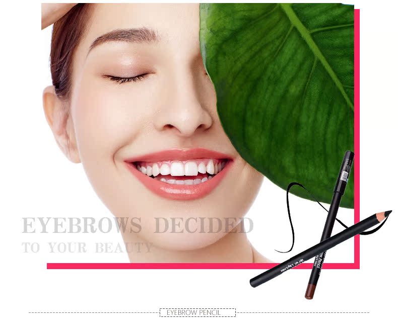 ICON tình yêu trang điểm bút chì lông mày không thấm nước và thấm mồ hôi không nở, không trang điểm, người mới bắt đầu sử dụng bút lông mày chính hãng - Bút chì lông mày / Bột / Stick bút kẻ lông mày phẩy sợi 4d