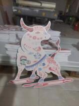 Stainless steel shaped image wall advertising logo production of various signs luminous word Copper word Acrylic crystal word