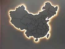 Shaped soft film light box custom Acrylic logo rotating double-sided light box luminous modeling logo processing