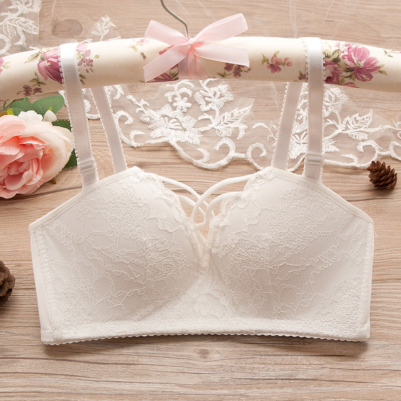 Đặc biệt hàng ngày trong năm nay của đồ lót nữ màu đỏ không có loại vòng điều chỉnh bằng thép tập hợp một nửa dây đeo cô gái áo ngực - Strapless Bras bra thể thao loại đẹp