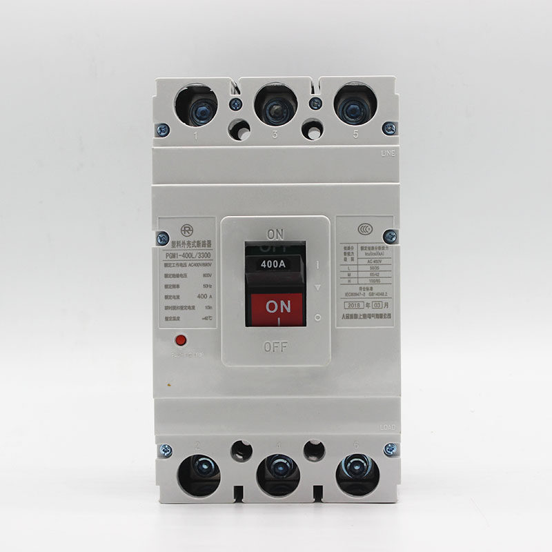 Shanghai People CM1-400L 3300 400A 400A 315A 315A 250A plastic shell breaker air switch