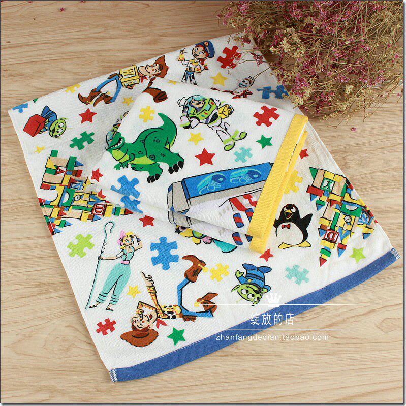 New items shelves Foreign trade Original pure cotton cut suede printed toys Total mobilization series children cartoon long woolen cloth cut