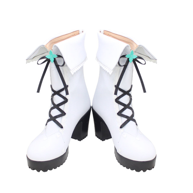 F3975 virtual anchor vtuber cos shoes hololive snowflake lammi 2021 new clothes cosplay