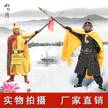 Gold Armor Terracotta Warriors and TV shows Childrens armor samurai Classical Dance Costume Ancient Soldiers