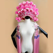 Opera Suede Ball Head Accessories National Tide Cinema Photography Themed Clothing Bride Adult Children Seven Stars Floral Denier Crested Crowns