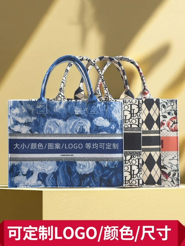 Барсетка, модная вместительная и большая льняная сумка для выхода на улицу, шоппер для путешествий, коллекция 2023, делается под заказ