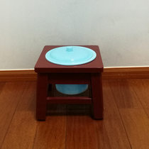 Childrens spittoon stand solid wood toilet stool wooden stand baby toilet stool small child stand kindergarten toilet seat stand