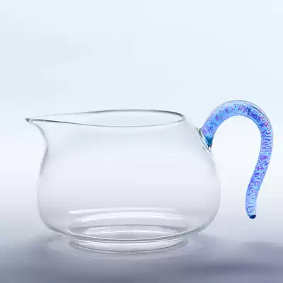 Taiwanese pure hand-made glass Road Cup is comparable to the slow Hall transparent heat-resistant tea tea tea tea set