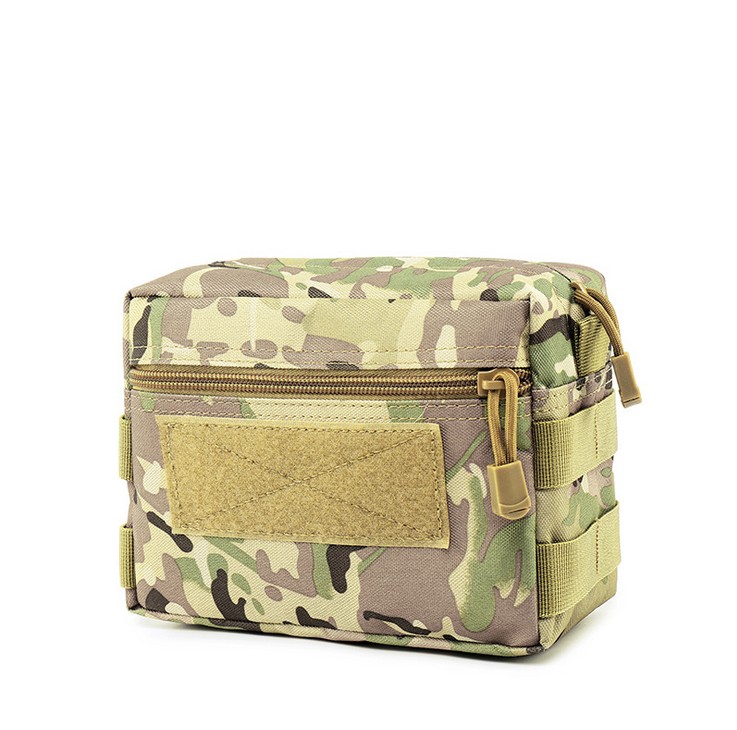 Outdoor running sports mobile phone fanny pack men's multi-functional practical wear-resistant waterproof tactical fanny pack wear belt debris bag