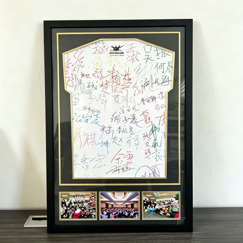 Graduation Commemorative Photo Frame, Signed School Uniform T-Shirt Collection Display Frame, Basketball and Football Clothing Framing Frame, Solid Wood Graduation Commemorative Photo Frame, Signed School Uniform T-Shirt Collection Display Frame, Basketball and Football Clothing Framing Frame, Solid Wood
