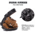 Muốn mùa hè da nam dép Baotou giày đi biển nam chống trượt mềm dưới đáy giày nam trung niên sandal nam da bò Sandal