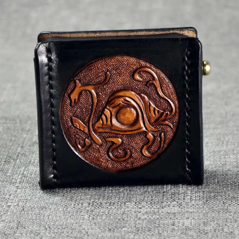 [Daming hand-made] ban đầu kỵ binh người Đức da bảo vệ vỏ da trường hợp thủ công tùy chỉnh - Trình phát TV thông minh