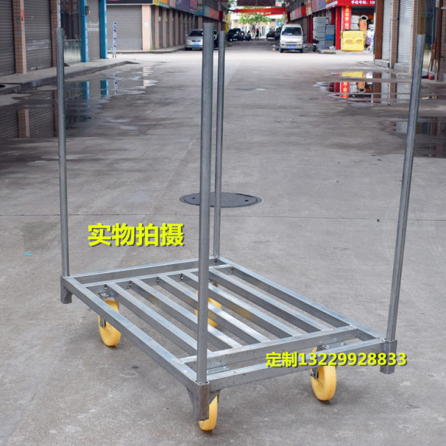 Cloth trolley trolley pull cloth trailer plug-in rod load king flatbed commercial pull truck large pull stage