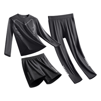 Swimsuit suit men's sun protection long sleeve trousers diving suit adult swimwear jellyfish surfing clothes beach swimming trousers