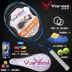 Varesi / Willis vợt tennis chính hãng dành cho sinh viên mới bắt đầu cho nam và nữ sử dụng tất cả các bài tập vợt tennis gỗ Quần vợt