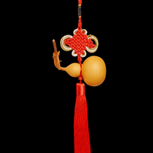 【签到+首单可叠加】天然葫芦五帝钱挂件