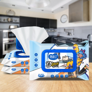 【居家必备】厨房清洁湿巾3包*15