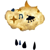 Ночник, хлопковый набор материалов, сумка, «сделай сам», облако, подарок на день рождения