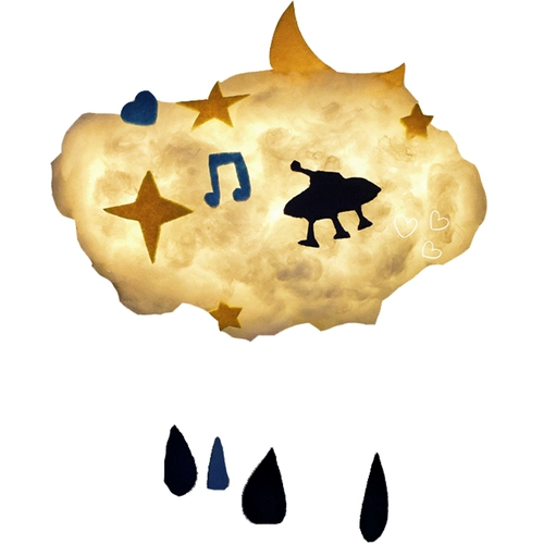 Ночник, хлопковый набор материалов, сумка, «сделай сам», облако, подарок на день рождения