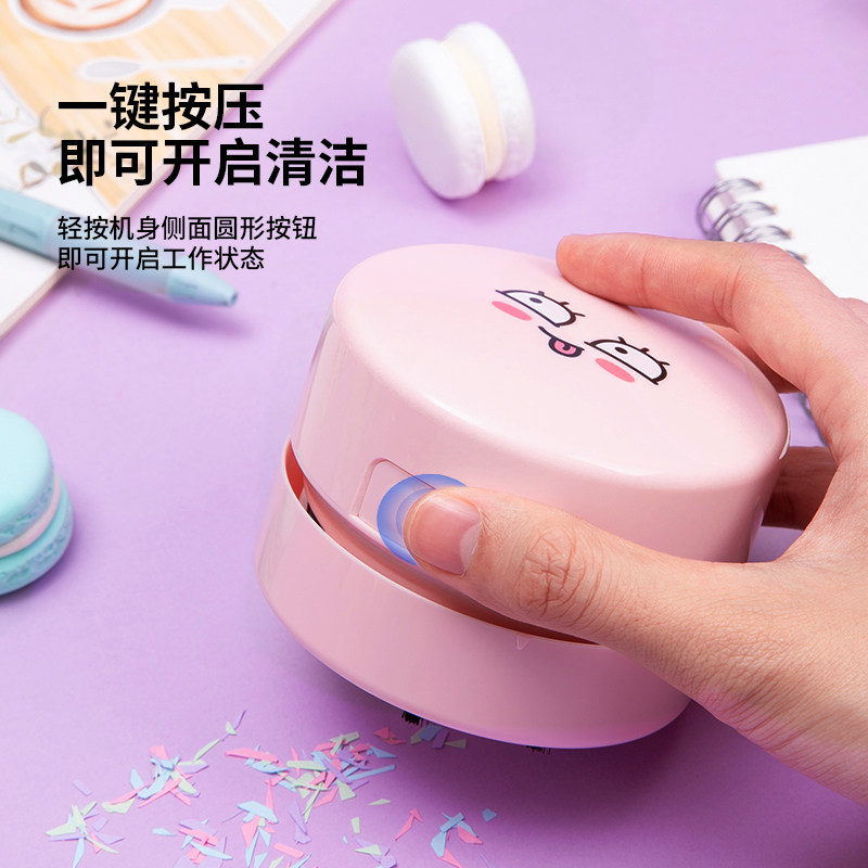Able portable charging USB desktop vacuum cleaner cleaning rubber scraps Scrap Paper Student Mini Mini 18886