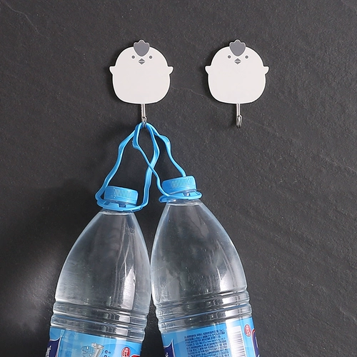 Крюк Сильный липкий клей Творческие входы, милая стена, висящая, ударяя стена без трассировки нагрузки -носильный декоративный липкий крюк