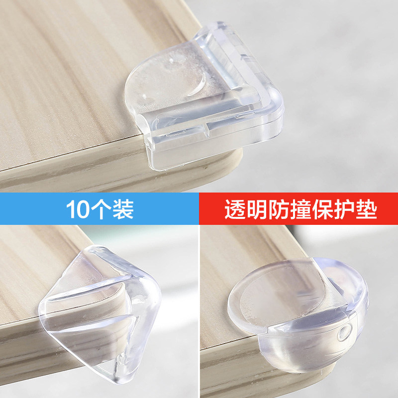 Table Corner Collision Avoidance Corner Children Tea Table Corner Safety Protective Sleeves Baby Safety Thickened Table Transparent Collision Avoidance Corner
