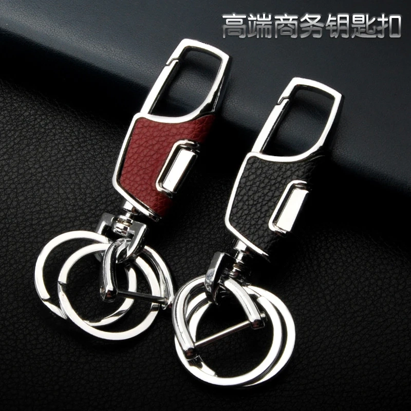 Creative Car Keychain Men's Waist Hanging Keychain Pendant Metal Keychain Durable Motorcycle Key Chain Ring