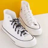 Ленивые шнурки, черно -белые, свободные сосновые упругое кружев