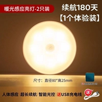 [Специальное предложение, 2 упаковки] Датчик теплого света (кабель для бесплатной зарядки + магнит)