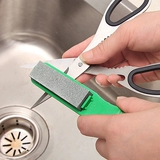 Натуральный домашний портативный шлифовальный нож многофункциональный шлифовальный нож с двойным шлифовальным ножницами ножницы и инструмент для шлифования на кухне