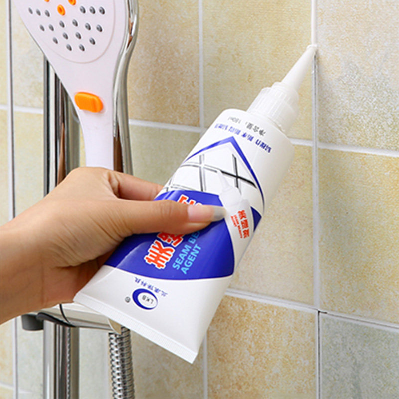 Tile Beauty Stitches Gel-filled Ground Floor Gap Filling stitch Kitchen Makeup room Special waterproof and mildew white seduces