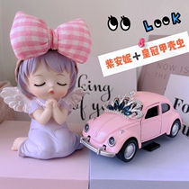 High-end goddess Anne angel baby car aromatherapy decoration parking number plate car interior decoration supplies Daquan