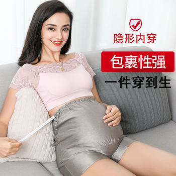 Radiation Protection Clothing for Pregnant Women, Office Workers, Invisible Bellyband Shorts to Wear Inside the Computer, Pregnancy Radiation Protection Clothing, Genuine Product