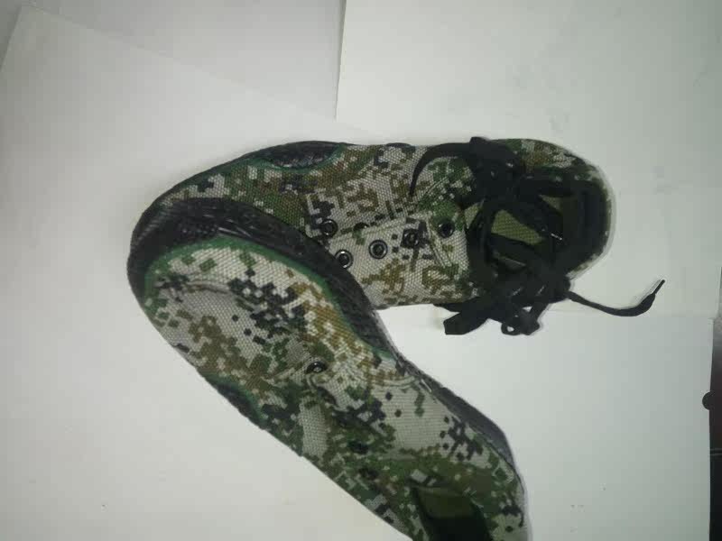 Bottes militaires en toile - porter - Ref 1399627 Image 7