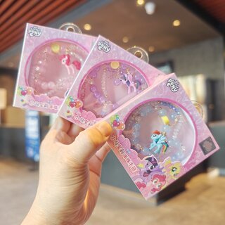 Ito's genuine authorized my little pony bracelet jewelry girl heart design niche fashion bracelet 2 pieces