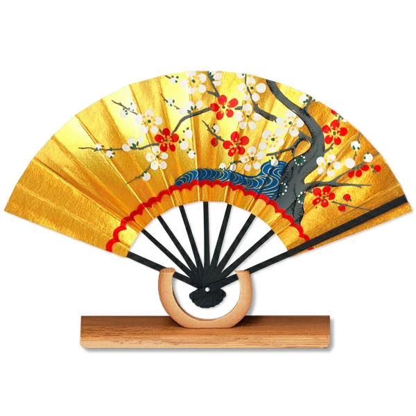 代购日本制伊藤常大国屋豆扇子带支架和纸小折扇摆件9cm评价- 淘宝网
