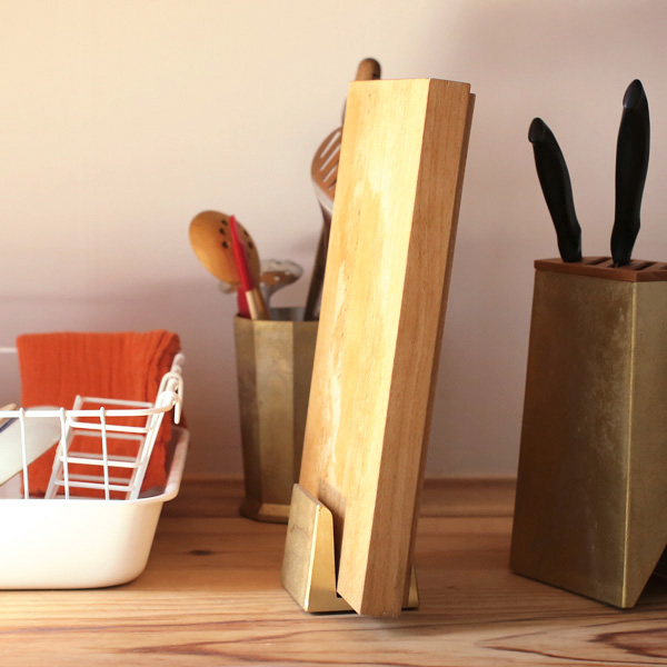 Japanese FUTAGAMI Copper Handmade Brass - cutting board frame