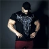 Brother Sports thun Slim Thể thao Bóng rổ Áo thun mỏng Thở Quần áo Cơ bắp Đàn ông Vòng eo Cổ ngắn Tay áo áo thun nam thể thao Áo phông thể thao