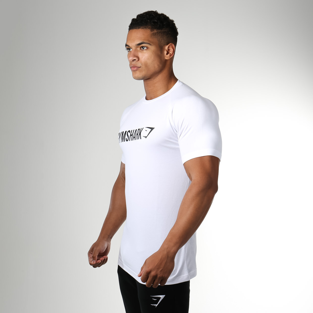 Brother Sports thun Slim Thể thao Bóng rổ Áo thun mỏng Thở Quần áo Cơ bắp Đàn ông Vòng eo Cổ ngắn Tay áo áo thun thể thao nam