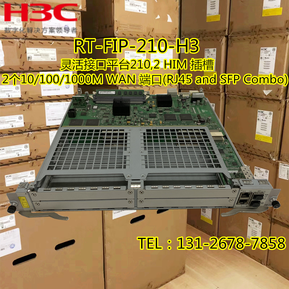 H3C RT-FIP-210-H3 SR6604 6608 6616 router flexible interface platform 2HIM slot