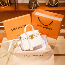 Hong Kong LACKVUMEKR Genuine Leather Platinum Packs Women 2021 New 100 Hitch Fashion Diagonal Satchel Handbag Kylie Bag