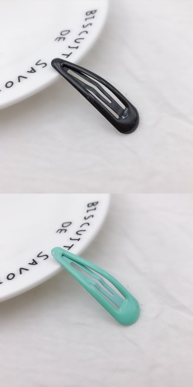 Phụ kiện tóc trẻ em Hàn Quốc mũ nền móng hoang dã kẹo màu nước giọt trẻ em BB clip bé gái kẹp tóc trâm cài tóc