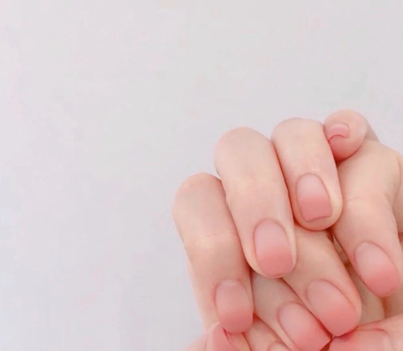 Gradient Bean Paste Matte Nail Stickers Finished Peach Bride Maternity Nail Pieces Wearable Fake Nails Removable Gradient Bean Paste Matte Nail Stickers Finished Peach Bride Maternity Nail Pieces Wearable Fake Nails Removable