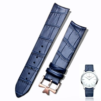 Синий, розовое золото