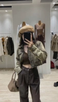 Xiaojia denim Внешнее набор женская короткая модель - это старая ретро -модная универсальная бренда, торговая марка без тега