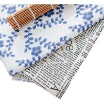 Nordic cotton linen striped plaid dining mat napkin cover table cloth Lower afternoon tea thermal insulation mat tea towels with background cloth hand made