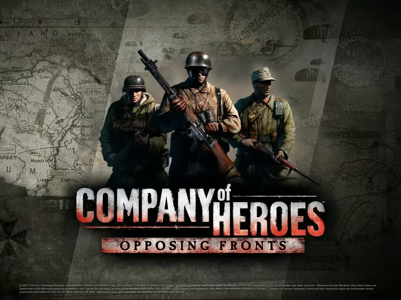 Android Mobile Game "Company of Heroes 1" Ported Version V1.7.1Rc5 Apk Direct Installation Version One-Click Direct Installation