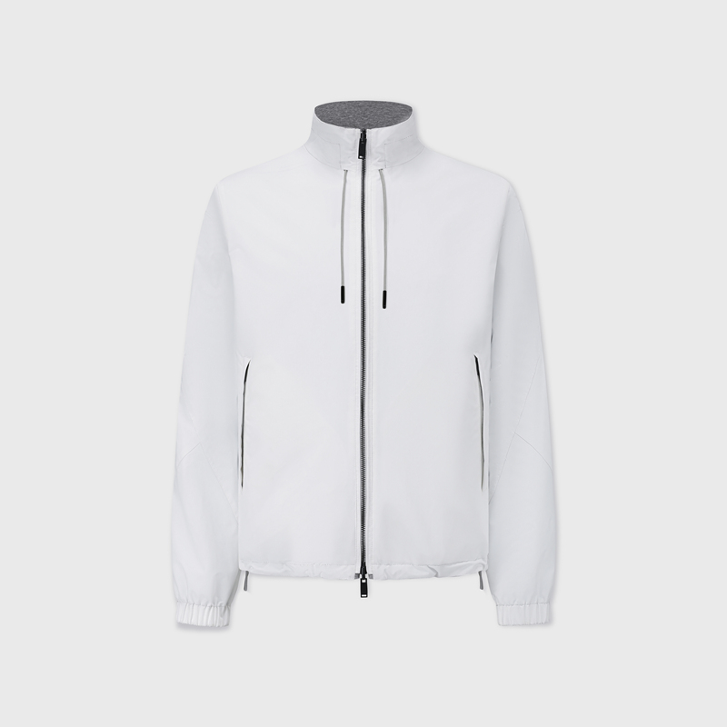 Riches Maitine Zegn* Same Style Microfiber Lyocell Wool Double-Sided Belted Jacket